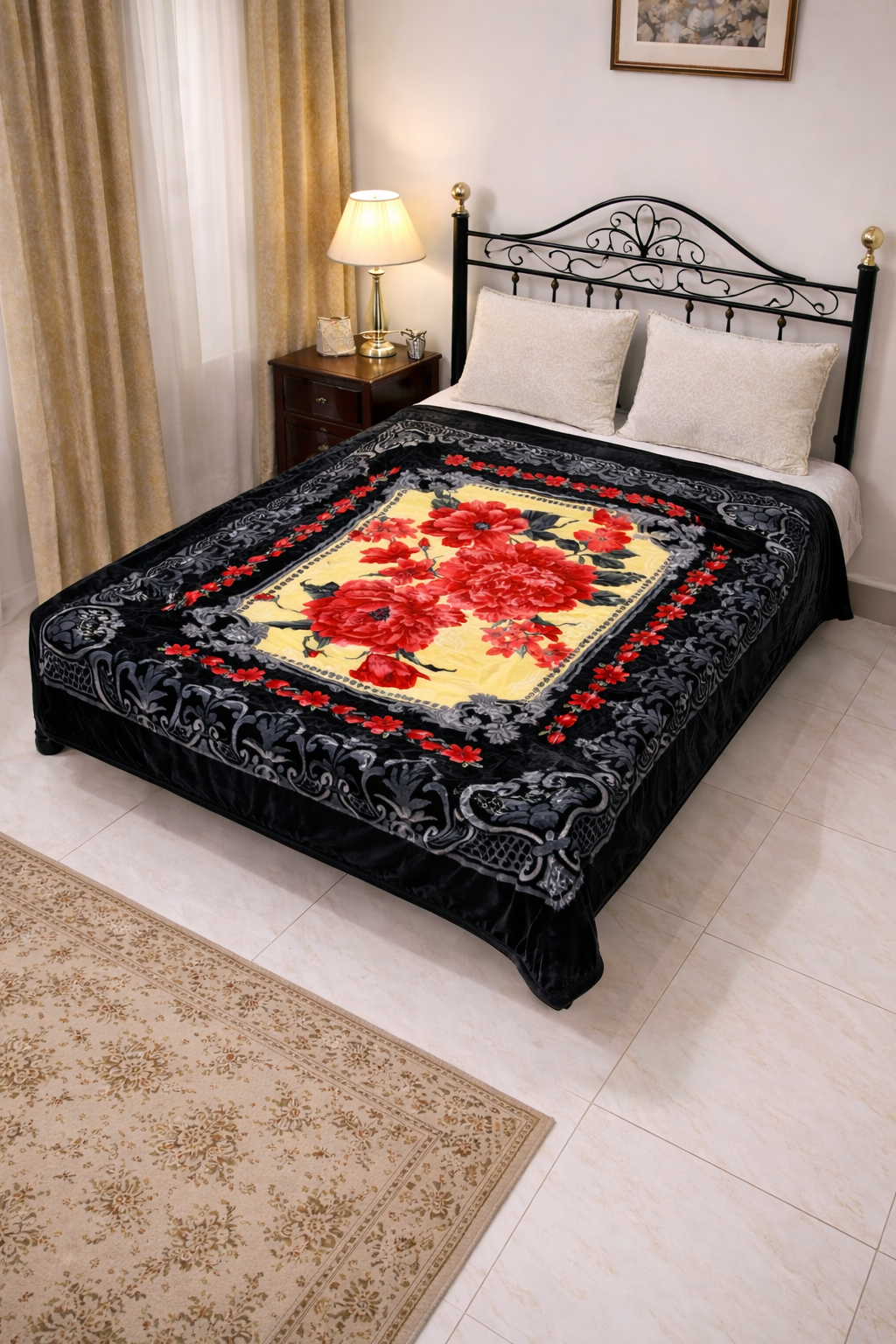 ZELL-B PREMIUM BLANKET DB - BLACK