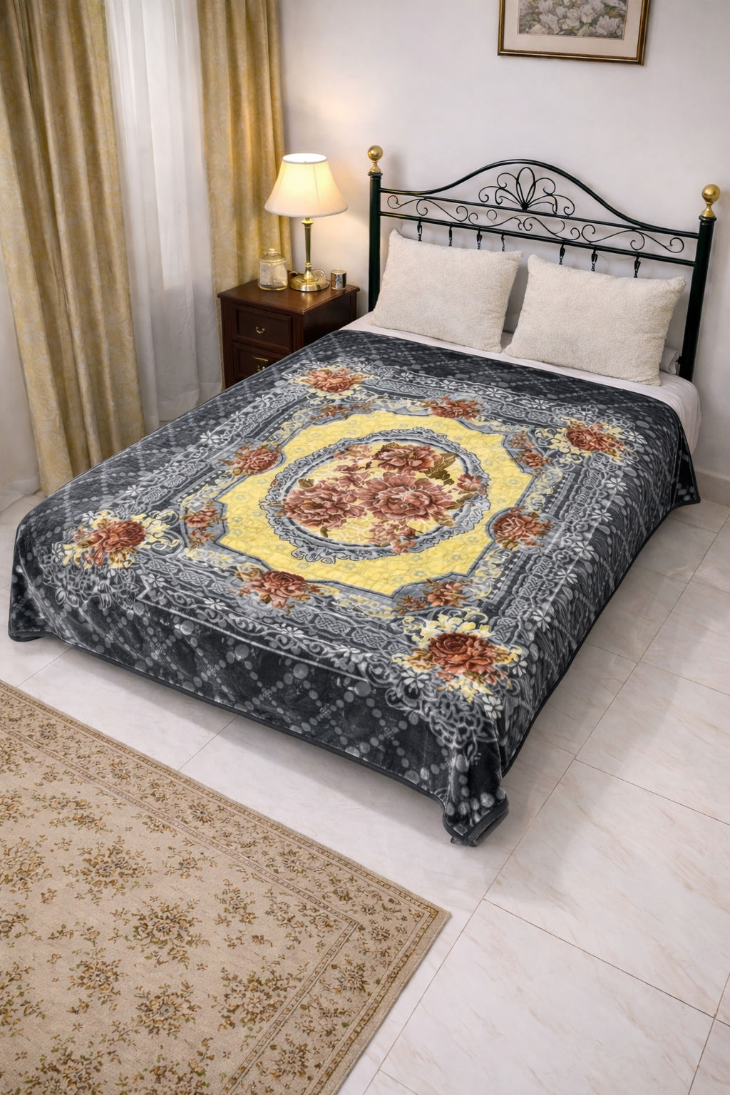 ZELL-B PREMIUM BLANKET DB - ASH GREY