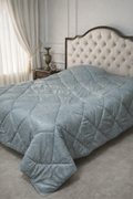 Premium Ultra-Soft Quilted Comforter - Ice Blue