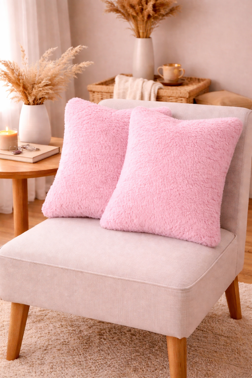 Ultra Soft Fur Cushion Cover