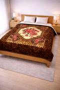 Butterfly Bed Blanket - Honey Brown