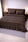 Velvet 3pcs Foamy Bedsheet - King Size