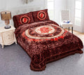 Sweet Dream cloudy 4pcs Bed-Set - Brown