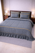 Velvet 3pcs Foamy Bedsheet - King Size