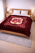 Touch-Me Bed Blanket -Maroon
